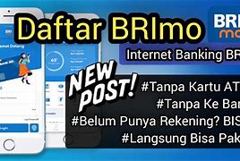 Cara Daftar Internet Banking Bri Lewat Brimo